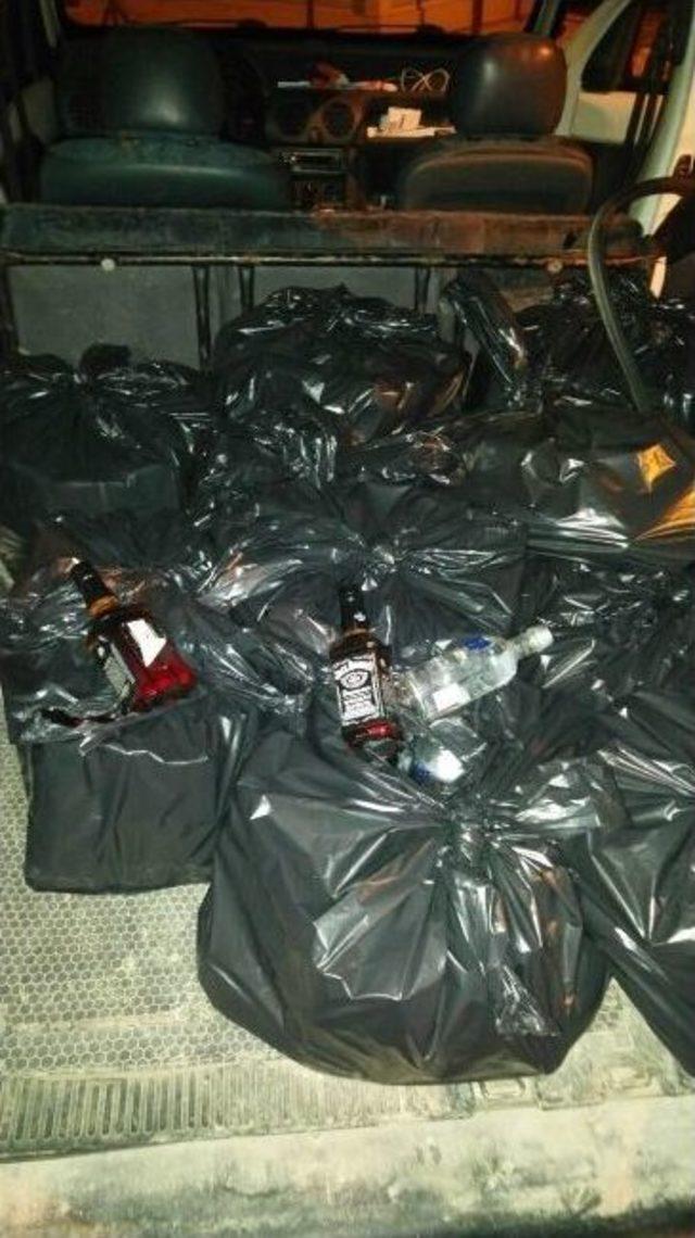 Şanlıurfa’da 345 Şişe Sahte İçki Ele Geçirildi 1