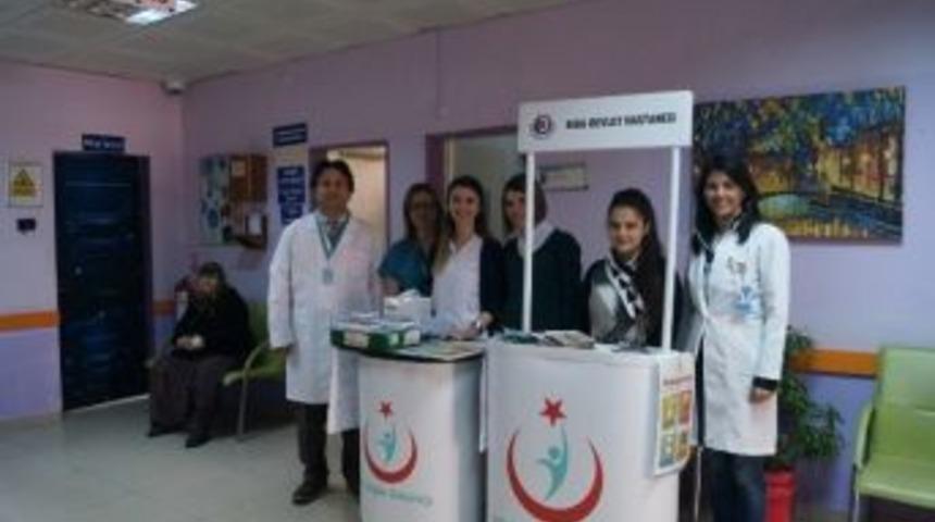 Biga Devlet Hastanesi Verem Propaganda Haftası Etkinlikleri