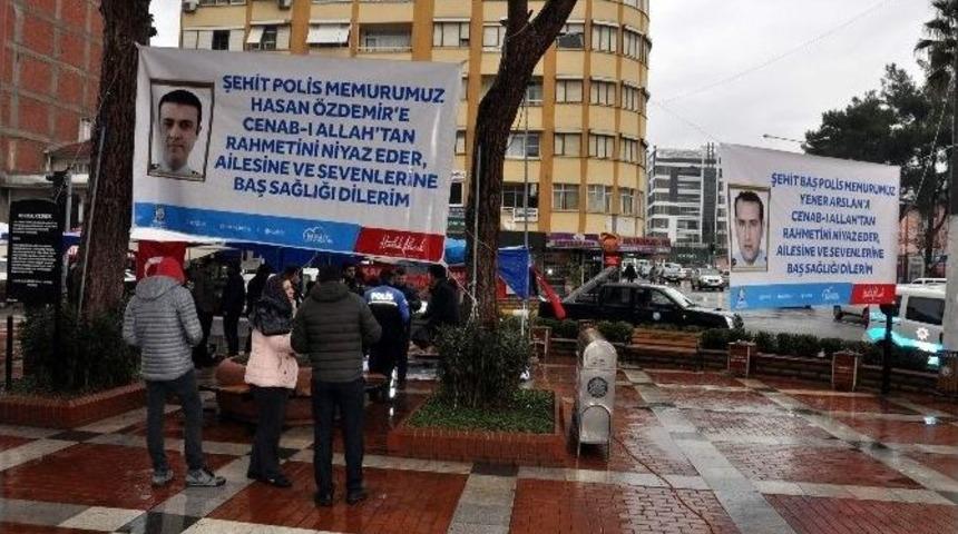 Nazilli&rsquo;de Şehit Polisler İ&ccedil;in Lokma Hayrı Yapıldı