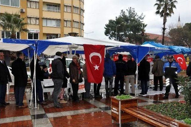 Nazilli’de Şehit Polisler İçin Lokma Hayrı Yapıldı