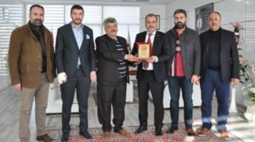 Elazığ Tso Başkanı Alan&rsquo;a,15 Temmuz Plaketi