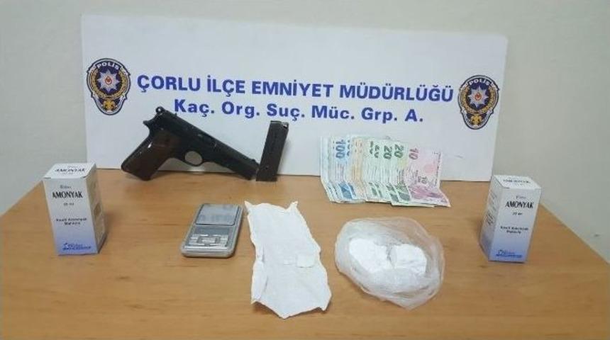&Ccedil;orlu&rsquo;da Kokain Ele Ge&ccedil;irildi