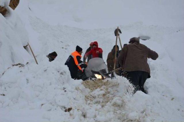 Muş'ta Çığ Altında Kalan Avcılar Ölümden Döndü