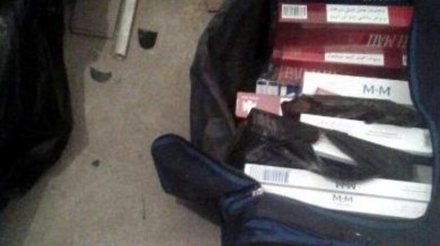 Kayseri&rsquo;de Ka&ccedil;ak Sigara Operasyonu