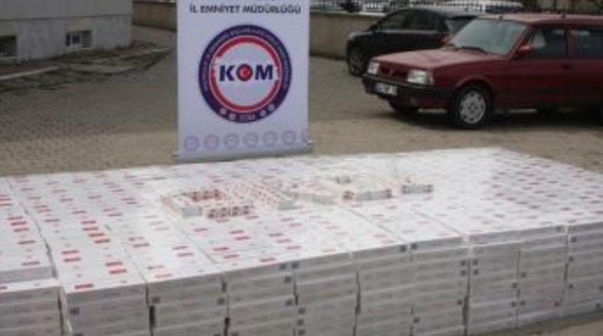 Ordu&rsquo;da Ka&ccedil;ak Sigara Operasyonu