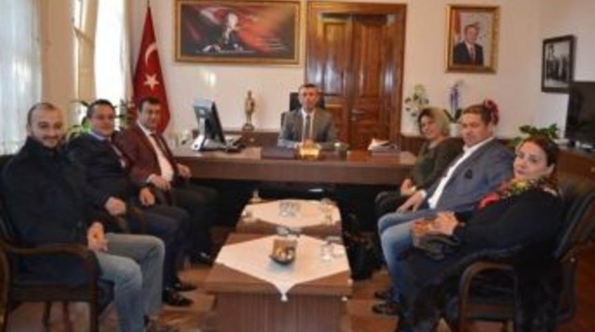 Turizmciler Kaymakam Sırmalı&rsquo;yı Ziyaret Etti