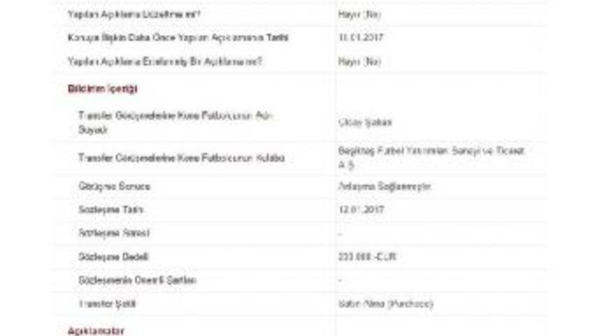 Trabzonspor Olcay&rsquo;I Resmen A&ccedil;ıkladı