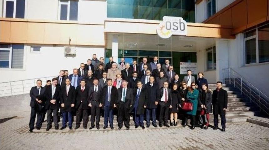 Banka Y&ouml;neticileri Osb&rsquo;de Buluştu