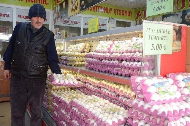 Eskişehir’de Yumurta Fiyatları Düştü