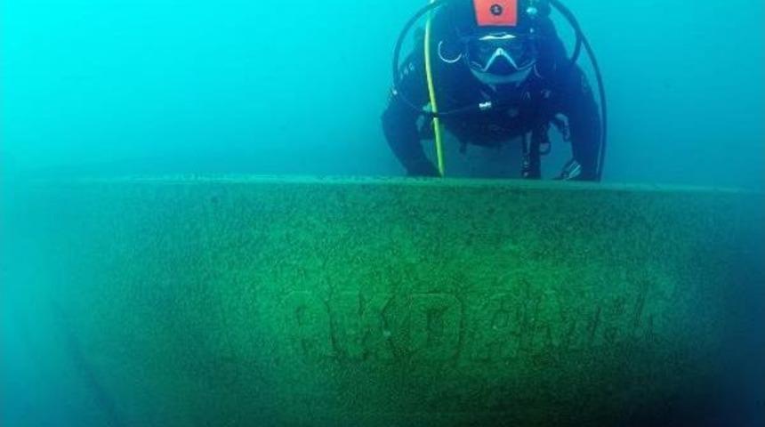 Van G&ouml;l&uuml;'nde Batık Rus Şilebi Bulundu