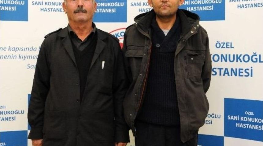 Sani Konukoğlu Hastanesinde Babadan Oğluna İkinci Şans