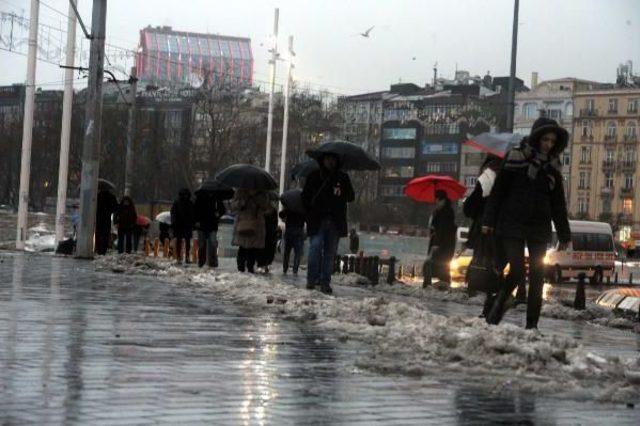 Kar Yerini Yağmura Bıraktı