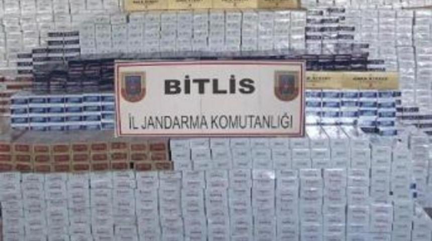 Tatvan&rsquo;Da 48 Bin 834 Paket Ka&ccedil;ak Sigara Ele Ge&ccedil;irildi