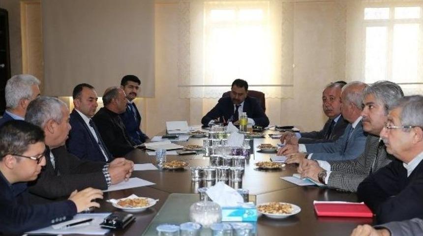 &Ouml;zdemir Belediye Birim M&uuml;d&uuml;rleri İle Bir Araya Geldi