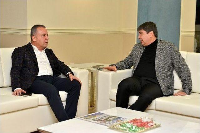 Başkan B&ouml;cek&rsquo;ten T&uuml;rel&rsquo;e &lsquo;hayırlı Olsun&rsquo; Ziyareti 1