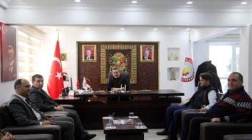 Beyşehir Kaymakamı Şahiner Ve Belediye Başkanı &Ouml;zaltun&rsquo;dan Ziyaret