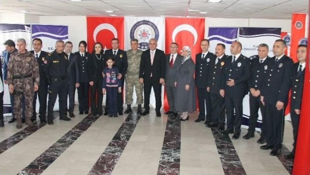 Elazığ Emniyetinde 15 Personel Bir &Uuml;st R&uuml;tbeye Terfi Etti