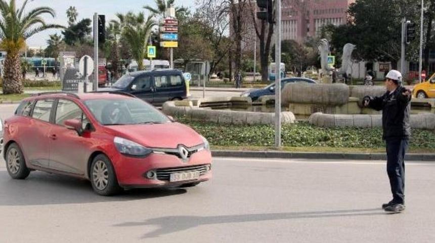 Samsun'da Sahte Plaka Denetlemesi