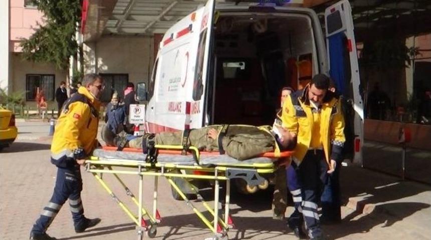 Suriye&rsquo;de &Ccedil;atışmalarda Yaralanan 13 &Ouml;so İle 1 T&uuml;rk Askeri Kilis&rsquo;e Getirildi