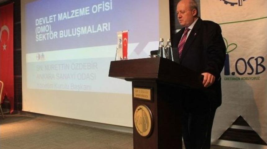 Aso Başkanı &Ouml;zdebir: &ldquo;dmo&rsquo;nun &Ouml;nceliği Yerli Sanayici Olmalı&rdquo;