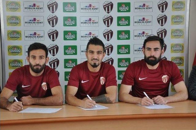 İnegölspor’a Üç Takviye