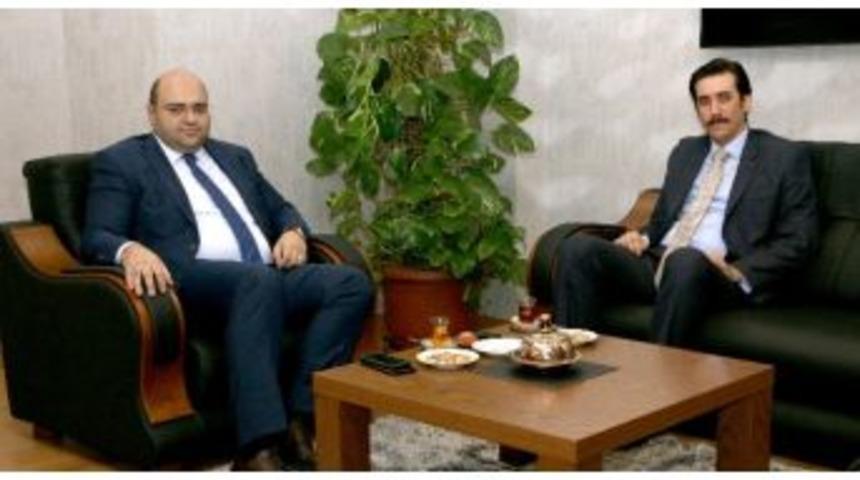 Kaymakam Topsakaloğlu&rsquo;ndan Başkan Orhan&rsquo;a Ziyaret