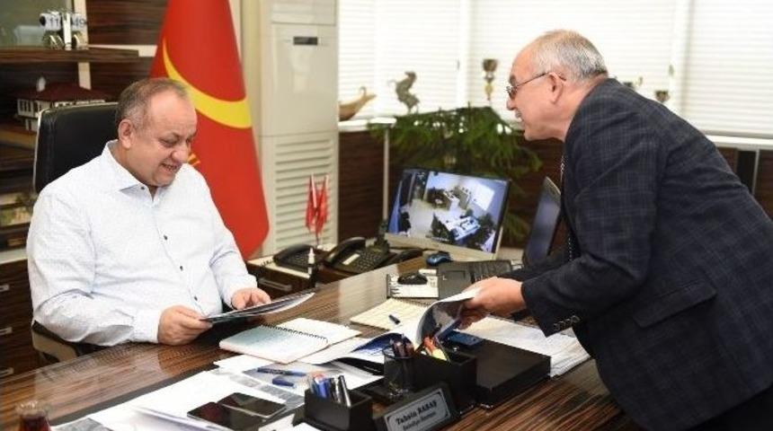 Unesco &Ccedil;alışma Grubu&rsquo;ndan Belediye Başkanı Tahsin Babaş&rsquo;a Ziyaret