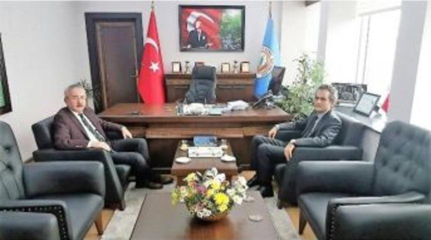 Rekt&ouml;r &Ouml;zer&rsquo;den Beşel&rsquo;e Ziyaret