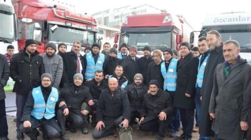 Ardahan Diyanetten Halep&rsquo;e Yardım Eli