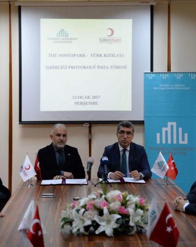 T&uuml;rk Kızılayı Ve İstanbul Medeniyet &Uuml;niversitesi Işbirliği Yaptı 2