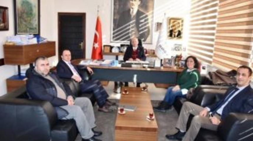 Tekirdağ Damızlık Sığır Yetiştiricileri Derneği&rsquo;nden, Belediye Başkanı Albayrak&rsquo;a Ziyaret