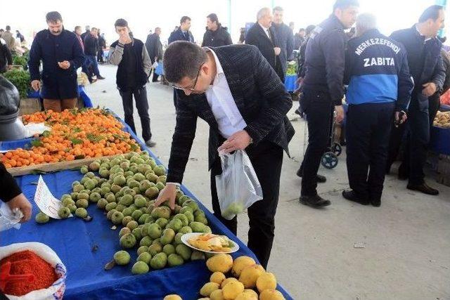 Başkan Subaşıoğlu, İlbade Pazaryeri&rsquo;ni Ziyaret Etti 1