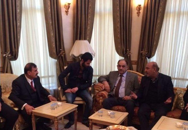 Irak Başbakan Yardımcısı Mutlak’tan Aslan’a Taziye Ziyareti