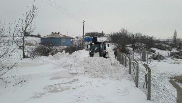 Trakya'da Kar, Yerini Buzlanmaya Bıraktı (4)