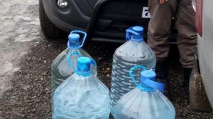 Villada 200 Litre Sahte Içki Ele Geçti