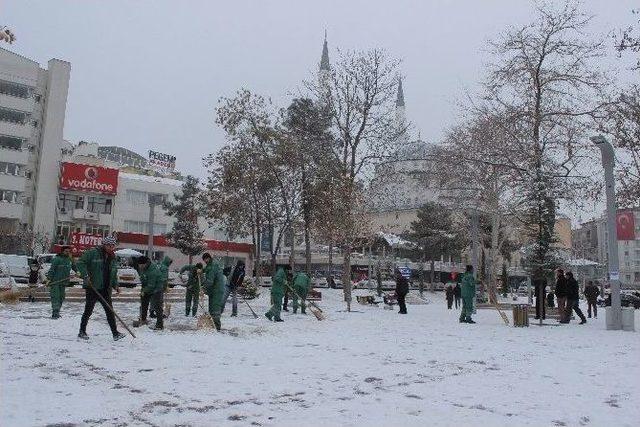 Elazığ’da Kar Yağışı