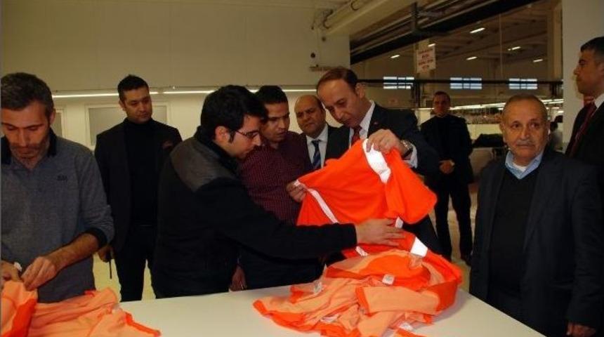 Vali Erin, Osb&rsquo;deki Sanayi Tesislerini Gezdi