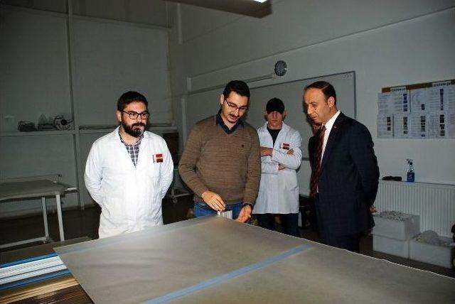 Vali Erin, Osb&rsquo;deki Sanayi Tesislerini Gezdi 1