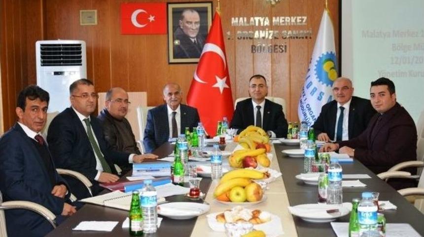 Malorsa 1. Osb Y&ouml;netim Kurulu Ve M&uuml;teşebbis Heyet Toplantısı Yapıldı