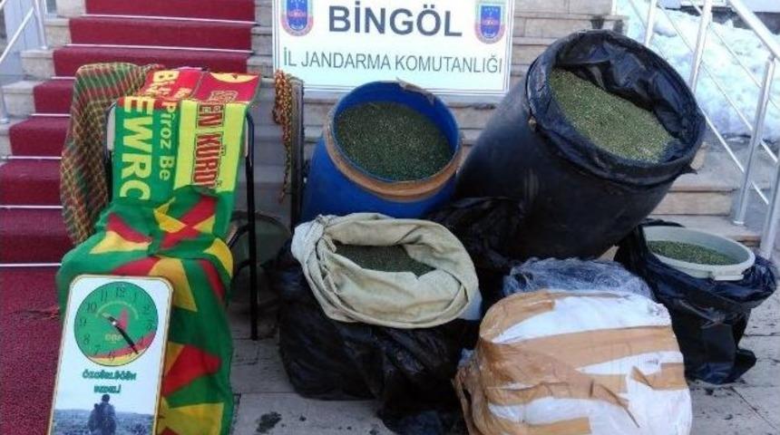 Bing&ouml;l&rsquo;de 132 Kilo Esrar Ele Ge&ccedil;irildi