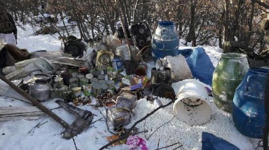 Diyarbakır'da Pkk'ya Ait 5 Ayrı Sığınak Bulundu