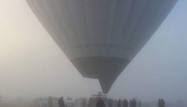 Pamukkale&rsquo;de Balon U&ccedil;uşları Tekrar Başladı 1