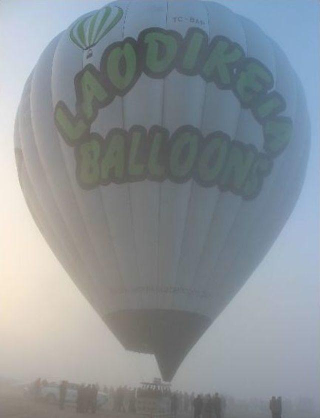 Pamukkale&rsquo;de Balon U&ccedil;uşları Tekrar Başladı 2