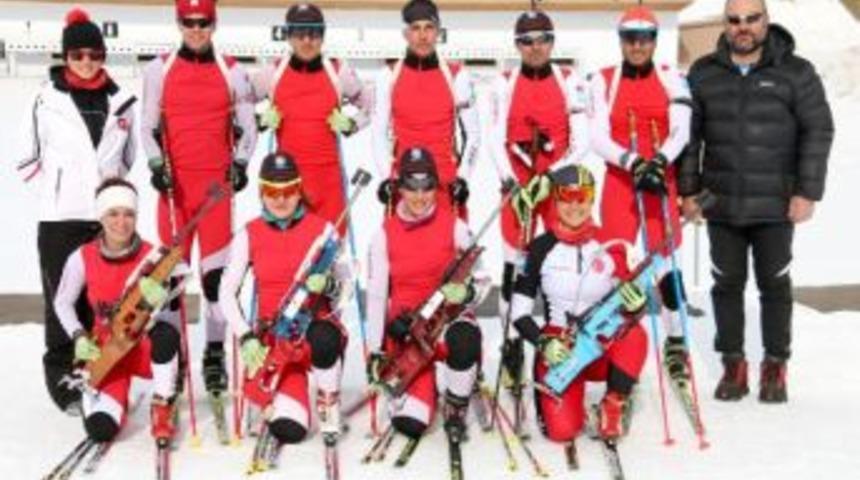 Biathlon Takımı Eyof 2017 I&ccedil;in Hazır