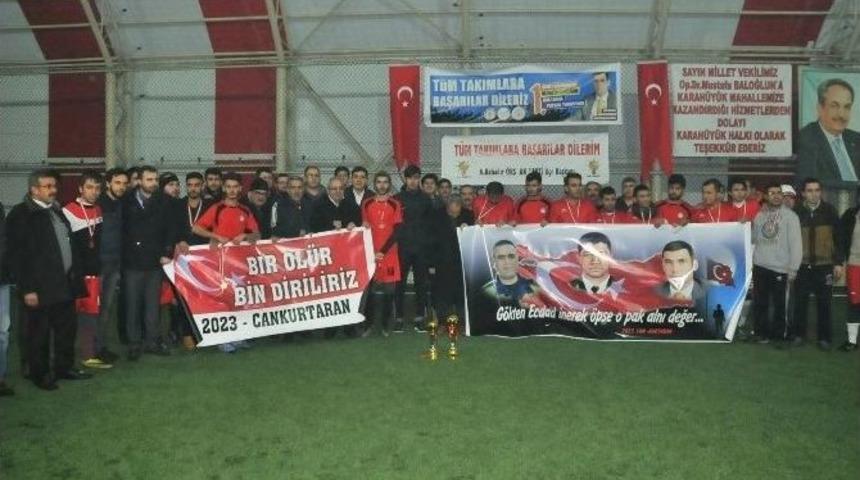 Akşehir’de Şehit Kaymakam Adına Futbol Turnuvası