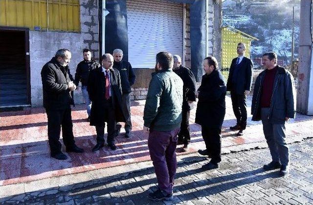 Vali Aktaş’tan Sanayi Sitelerine Ziyaret