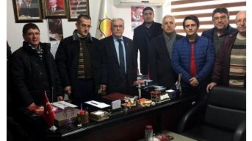 Başkan Aşık&rsquo;tan Ak Partili Din&ccedil;&rsquo;e &rsquo;hayırlı Olsun&rsquo; Ziyareti