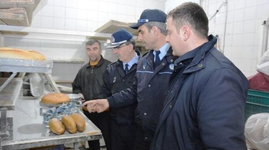 Artvin&rsquo;de Fırıncılara Gramaj Denetimi