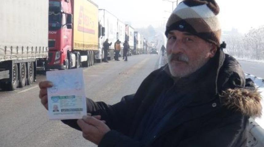 Kapıkule'de 24 Kilometre Tır Kuyruğu