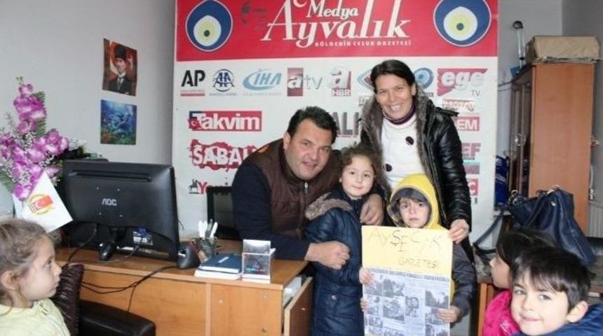 Minik Y&uuml;reklerden İha&rsquo;ya Anlamlı Ziyaret